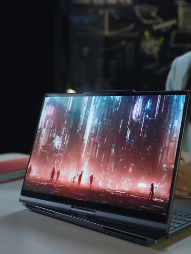 Lenovo's Auto Twist AI PC Voice Controlled Laptop Revealed at IFA 2024