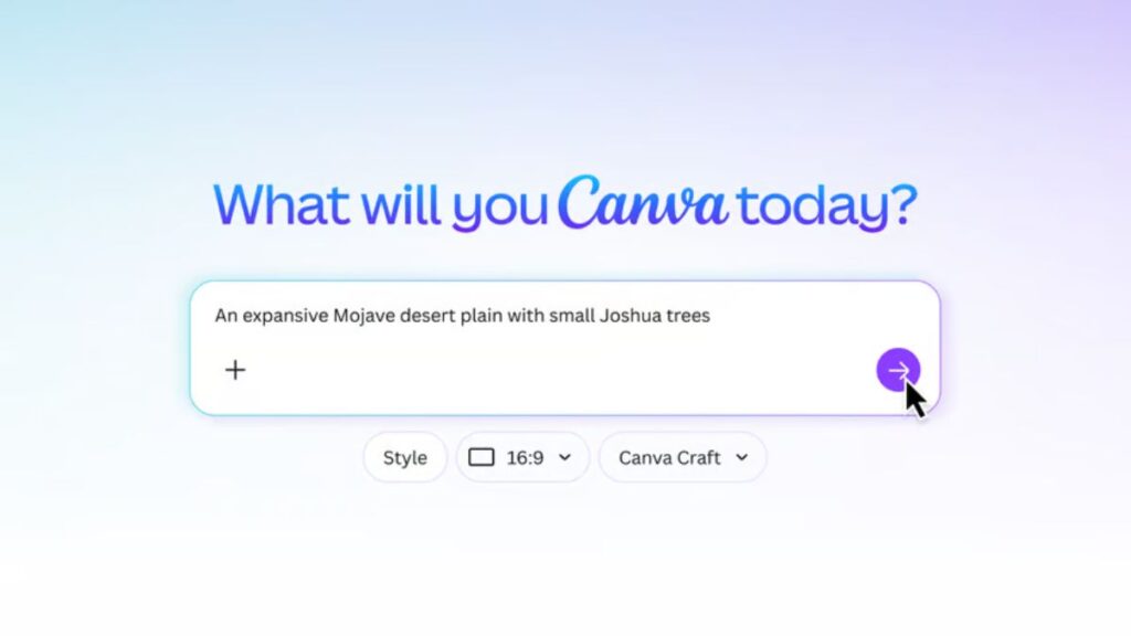 Canva Craft AI Image Generator Launches