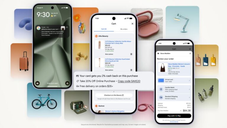 Google Universal Cart AI Shopping Features