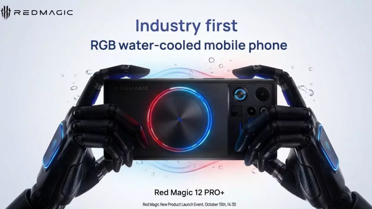 Red Magic 12 Pro+ Teases World-First RGB Water Cooling,