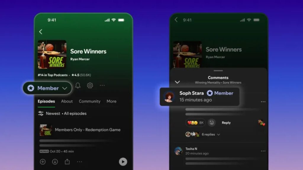 Spotify Launches Paid Podcast Memberships